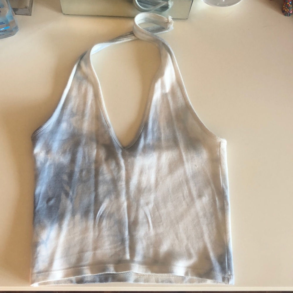 Brandy Melville Tie-dye halter top